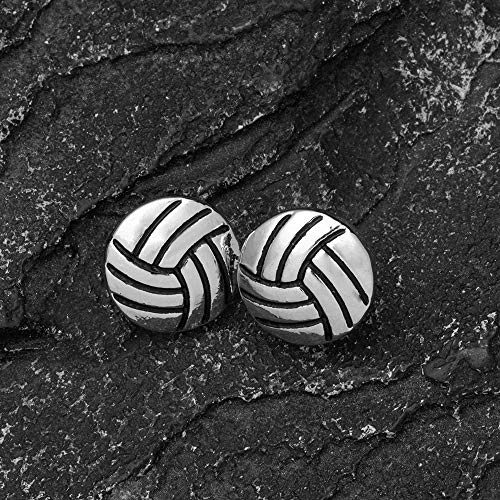 Volleyball Stud Earrings