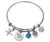 Life is Better at the Beach Bracelet, Beach Jewelry, Gift for Beach Girls - Infinity Collection