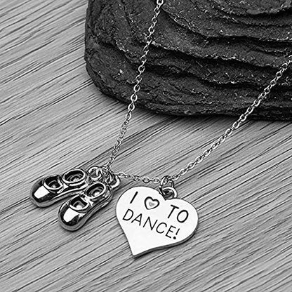 Tap Dance Necklace & Card Gift