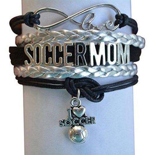 Soccer Mom Infinity Love Bracelet - Sportybella
