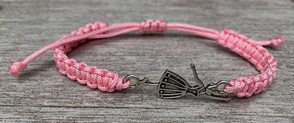Dance Rope Bracelet in Pink Color