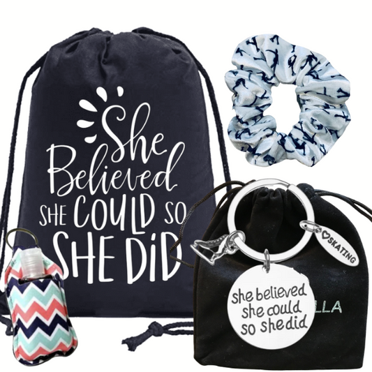 Figure Skating Gift Bundle 4 - She Believed She Could So She Did