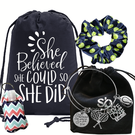 Tennis Gift Bundle 4 - She Believed She Could So She Did