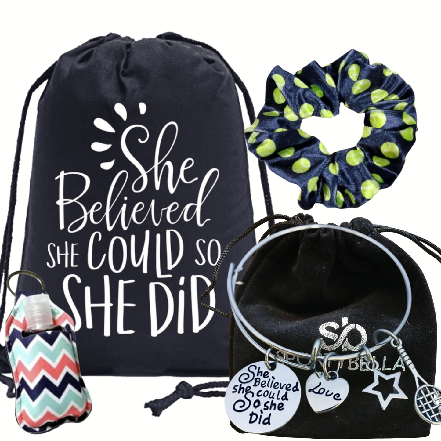 Tennis Gift Bundle- She Believed She Could So She Did