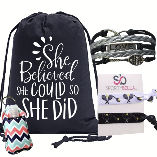 Tennis Gift Bundle - She Believed She Could So She Did