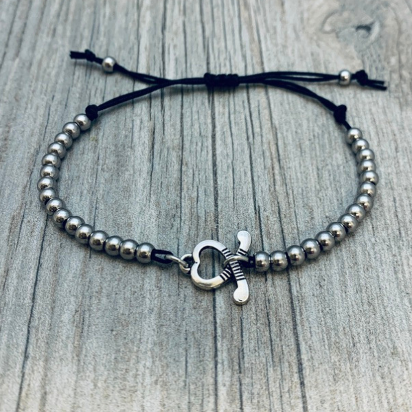 Sports Charm Adjustable Bracelet