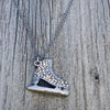 girls Figure Skating Rhinestone Necklace