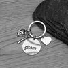 Baseball Mom Keychain