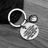 Basketball Christian I Can Do All Things Through Christ Who Strengthen Keychain - Sportybella