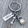 Dumbbell Keychain - I Can
