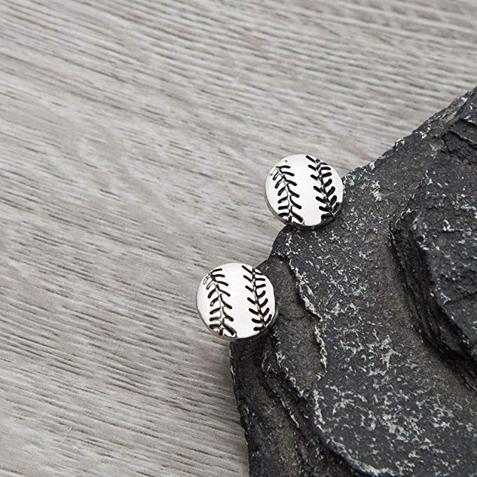 Softball Earrings