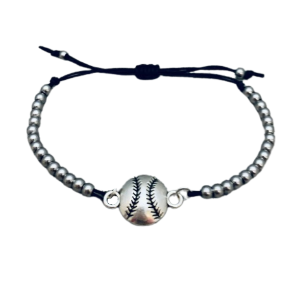 Sports Charm Adjustable Bracelet