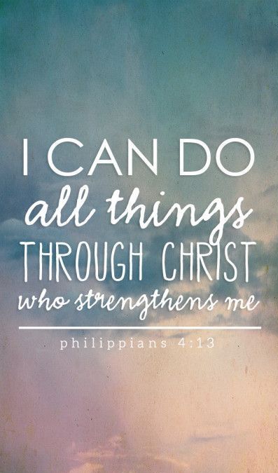 Dance Christian I Can Do All Things Through Christ Keychain