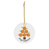 Basketball Merry Christmas ornament