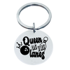 Bowling Queen Keychain