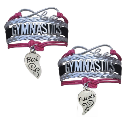 Girls Gymnastics Friendship Bracelets - Pick Colors