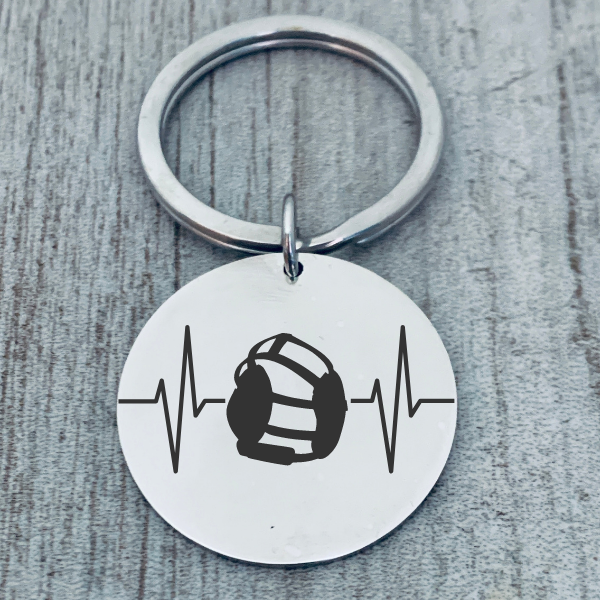 Wrestling Heartbeat Keychain
