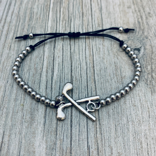 Sports Charm Adjustable Bracelet