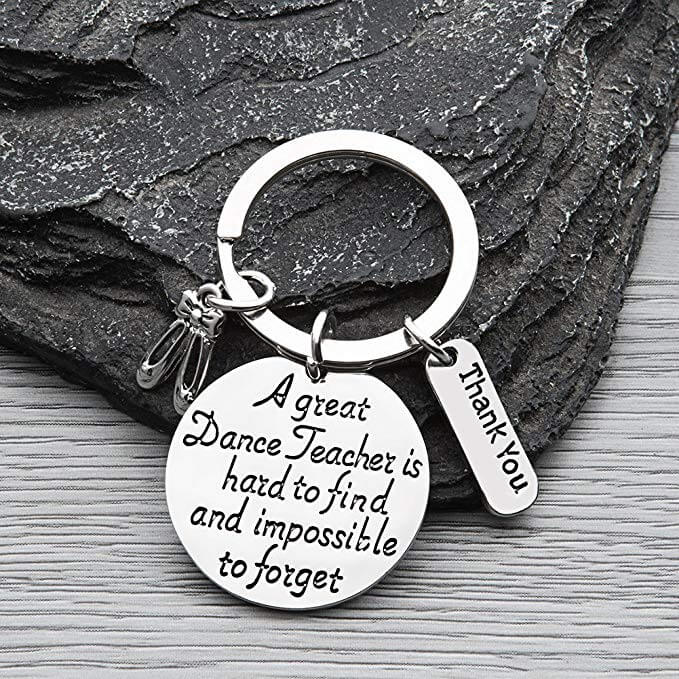 Dance Teacher Gift - Great Teacher is Hard to Find But Impossible to Forget