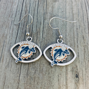 Miami Dolphins Earrings