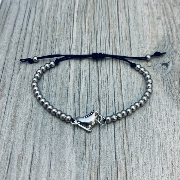 Skating Adjustable Charm Bracelet