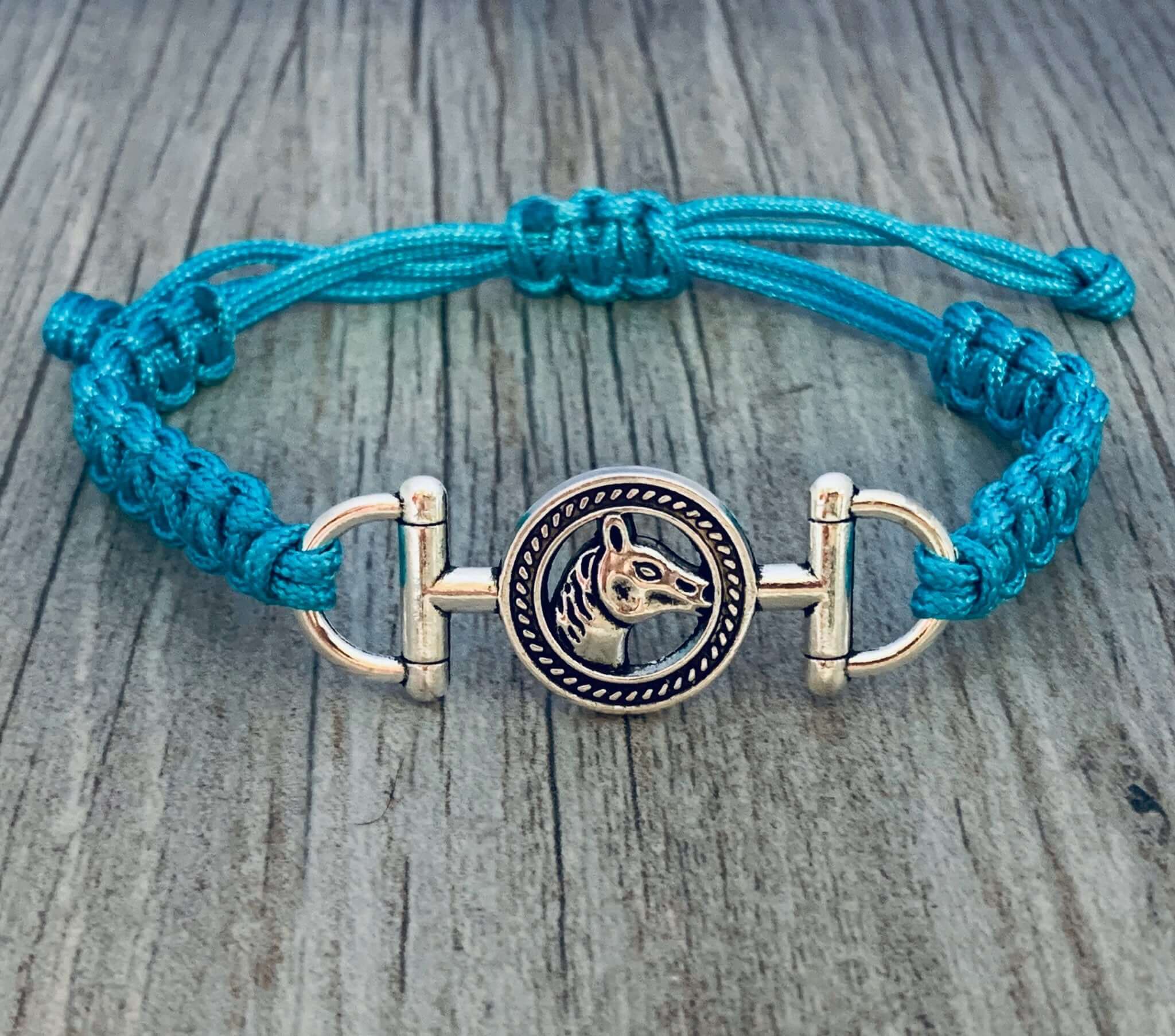 Horse Rope Bracelet - Pick Color