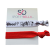 red cheer hair ties