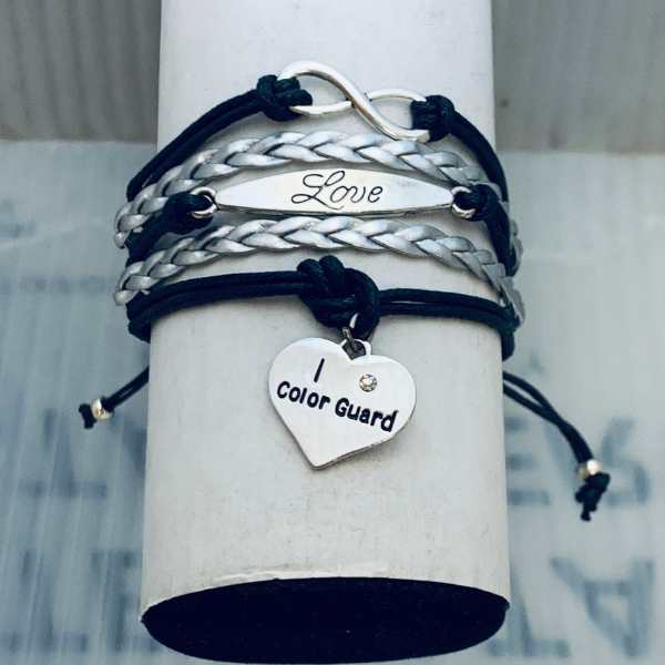 Color Guard Infinity Love Bracelet