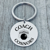 bowling coach keychain