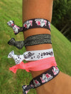 Girls Cheer Hair Ties Set - Sportybella