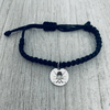Personalized Ice Hockey Rope Bracelet