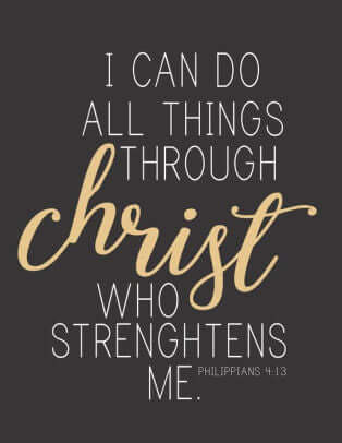 Basketball Christian I Can Do All Things Through Christ Who Strengthen Keychain