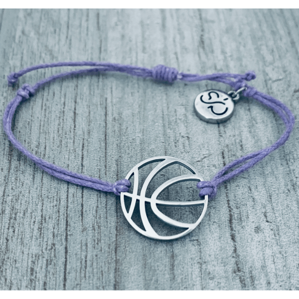 Basketball Rope Bracelet - Pick Color
