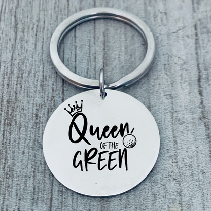 Golf Keychain - Queen of the Green