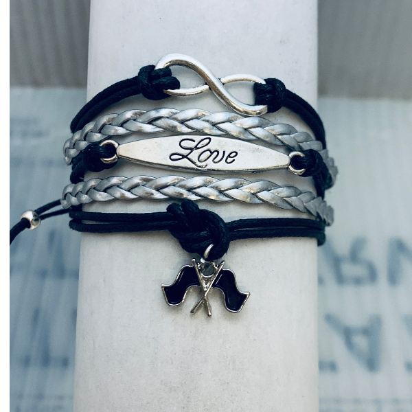 Color Guard Infinity Love Bracelet