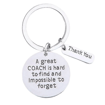 Great Coach is Hard to Find Coach Keychain - Sportybella