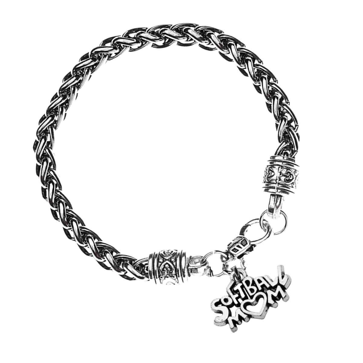 Softball Mom Rope Bracelet