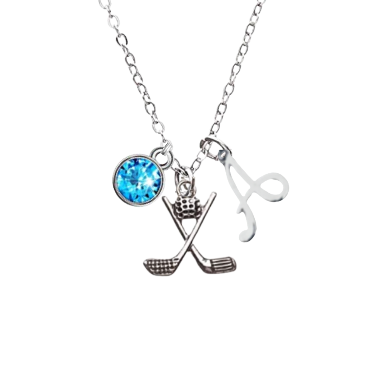 Personalized Golf Necklace
