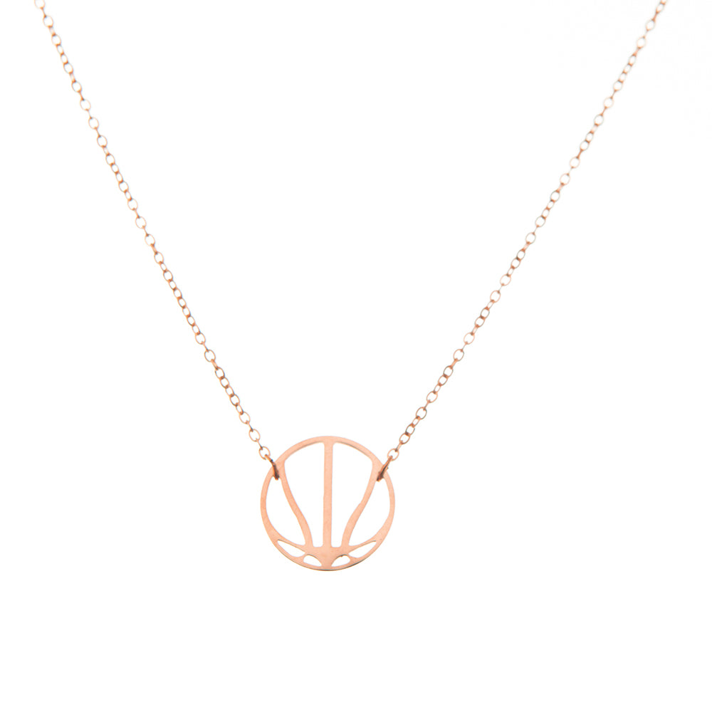 Dainty Basketball Stainless Steel Necklace