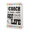 Cheer Coach Card