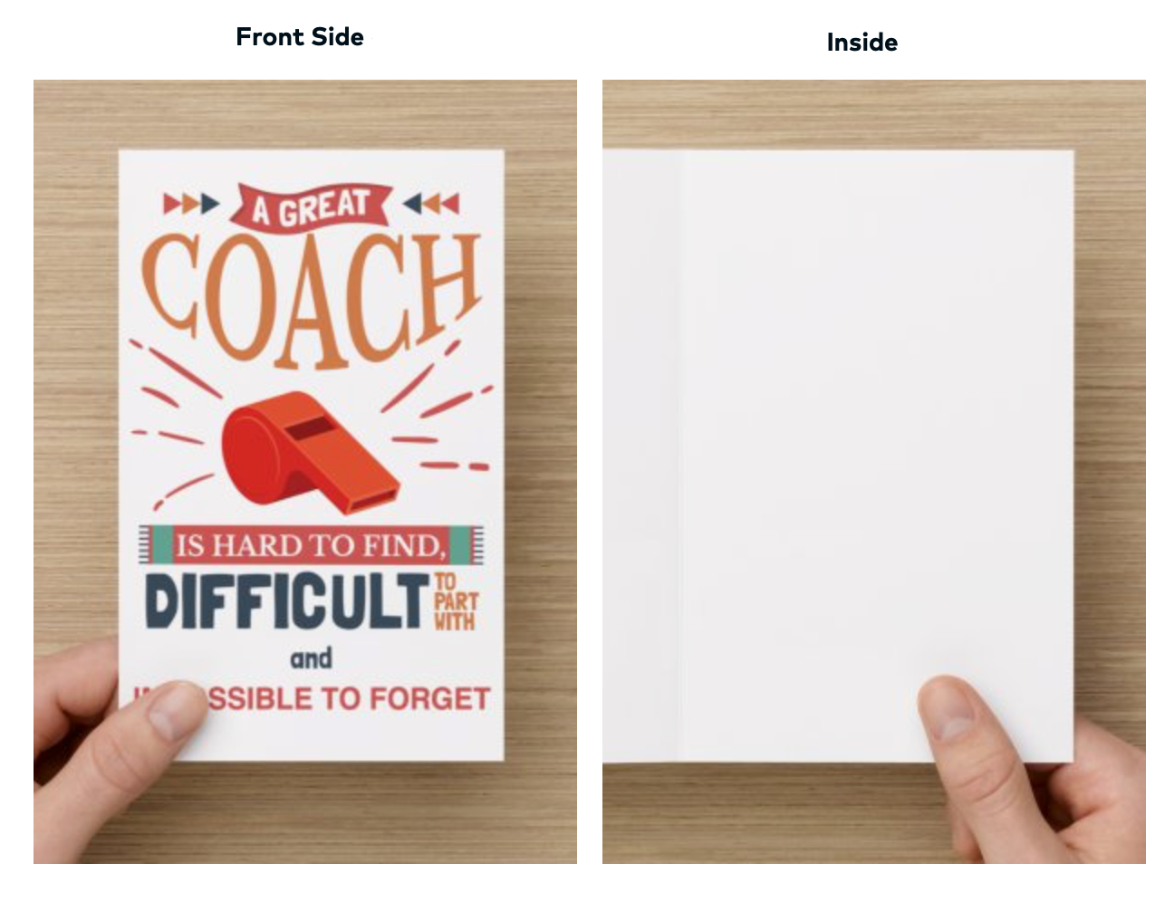 Coach Card - Sportybella