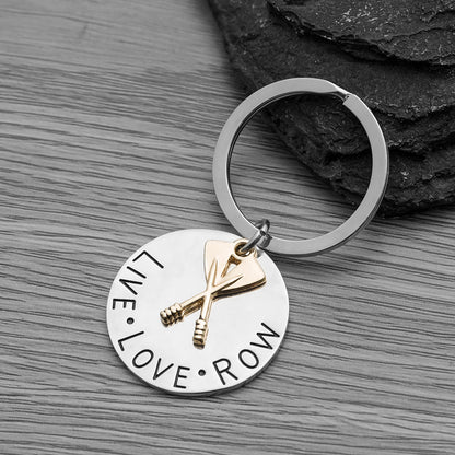 Crew Keychain - Live Love Row
