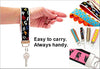 Ice Hockey Wristlet Keychain - Sportybella