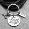 Field Hockey Great Coach is Hard to Find Keychain - Sportybella