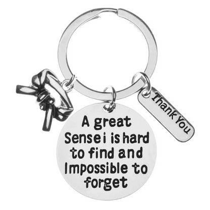 Sensei Keychain- Great Sensei is Hard to Find