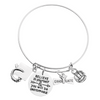 Volleyball Graduation Bracelet believe in yourself