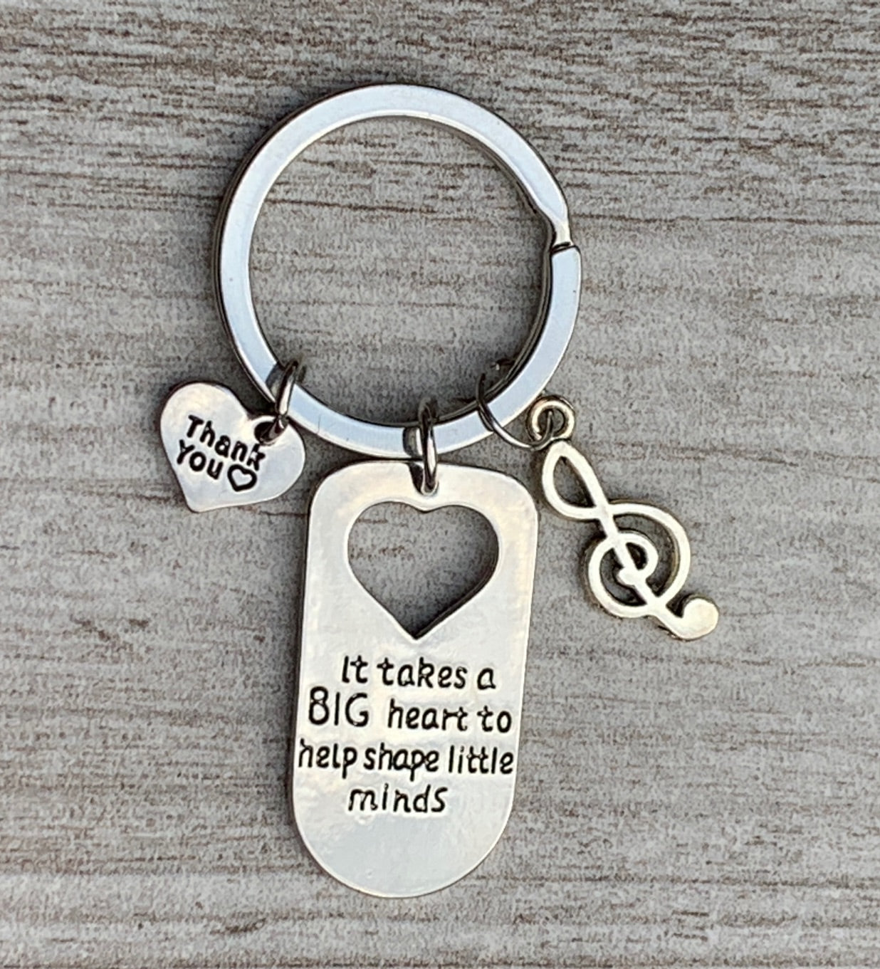Music Teacher Keychain