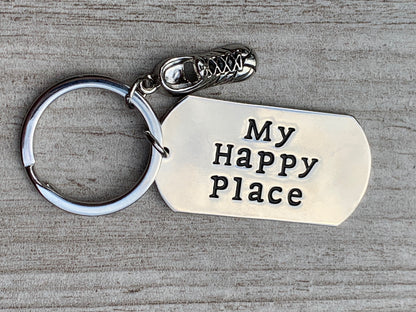 Running Keychain- My Favorite Place