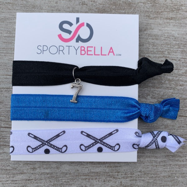  Sportybella Multicolored Ice Hockey Hair Ties- Hair Accessories  For Girls. No Crease Ice Hockey Elastic Hair Ties Set. Ice Hockey Gifts or  Hockey Hair Stuff for Ice Hockey Players & Teams