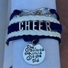 Cheer Bracelet- She Believed She Could - Sportybella